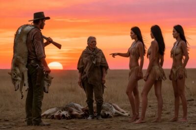 Él salvó a tres sexys apaches de los lobos; al día siguiente, su madre le dio esto como recompensa