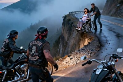 El Esposo Y Amante Empujan A La Esposa Embarazada Por Un Acantilado— Dos Hells Angels La Salvan