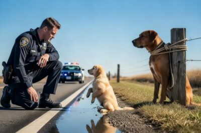 El cachorro suplicó a la policía por ayuda — ¡No creerás el final!