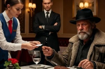 Un millonario encubierto pide un bistec y la camarera le da una nota que lo deja paralizado.