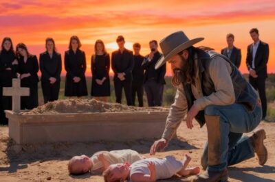 Recién nacidos quedaron huérfanos tras la muerte de su madre—un vaquero cambió su destino