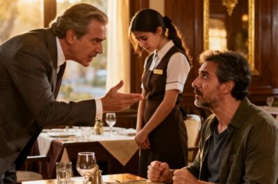 MILLONARIO HUMILLA A MESERA EN ÁRABE… PERO UN PADRE SOLTERO ENTIENDE TODO Y LO QUE HIZO LA EMOCIONÓ