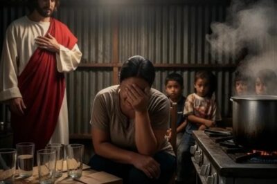 Su olla estaba vacía y sus hijos lloraban… hasta que Jesús hizo el milagro