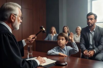 Suelten a ese hombre, él no hizo nada’, dijo el niño… y el juez se quedó sin palabras.