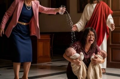 Echaron a una madre pobre con gemelos de la iglesia… 7 días después la ciudad tembló