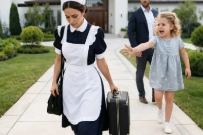 El millonario despidió a la niñera sin razón… hasta que su hija dijo algo que lo dejó en shock