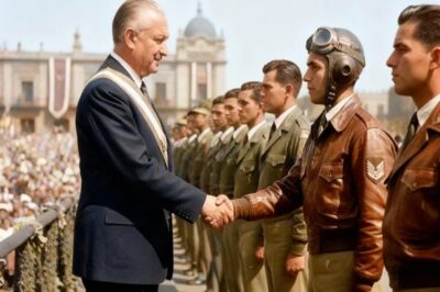 Lo que el Presidente Dijo Cuando el Escuadrón 201 Regresó de la Guerra — y México Nunca lo Olvidó”