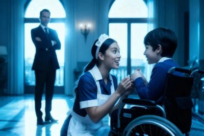 El hijo en silla de ruedas del millonario volvió a sonreír… pero el motivo la destrozó