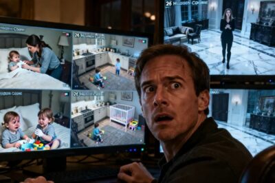 Instalé en secreto veintiséis cámaras ocultas en toda mi casa, convencida de que atraparía a mi niñera descuidando sus deberes