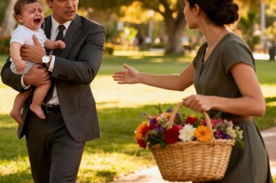 MILLONARIO NO PODÍA CALMAR A SU BEBÉ HASTA QUE UNA DESCONOCIDA APARECIÓ… LO QUE HIZO LO EMOCIONÓ