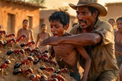 El hacendado intentó meter a un niño en un hormiguero por agarrar una gallina, y Villa llegó rápido.