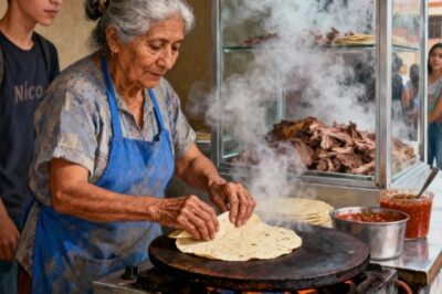 EL CÁRTEL CONFISCÓ SU TAQUERÍA, CUANDO LA ANCIANA REVELÓ QUIEN ERA SU HIJO SE QUEDARON HELADOS…