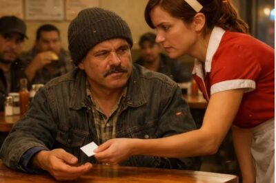 EL CHAPO SE DISFRAZÓ Y PIDIÓ UNOS TACOS… UNA MESERA LE ENTREGÓ UN BILLETE QUE LO DEJÓ EN SILENCIO…