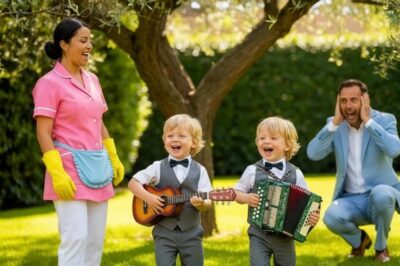 ESCENA QUE EL MILLONARIO ENCONTRÓ EN CASA LO HIZO LLORAR — TODO A CAUSA DE LA EMPLEADA Y SUS HIJOS