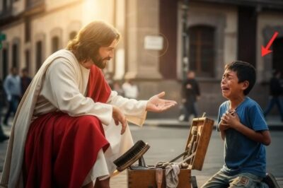 Niño lustrador regaló su única moneda a un ciego… y Jesús cambió su vida