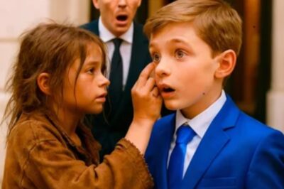 EL HIJO DEL RICO ERA CIEGO… HASTA QUE UNA NIÑA SACÓ ALGO DE SUS OJOS Y DEJÓ A TODOS EN SHOCK