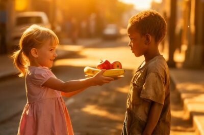 La Niña Lo Alimentó Sin Esperar Nada A Cambio… 20 Años Después, Lo Que Él Hizo Fue Increíble