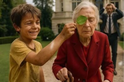 LA MAMÁ DEL MILLONARIO ERA CIEGA DESDE HACE AÑOS… PERO UN NIÑO APARECIÓ E HIZO LO IMPENSABLE