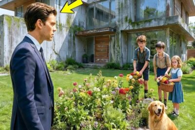 MILLONARIO VISITA SU ANTIGUA CASA PARA DESTRUIRLA… PERO LO QUE ENCUENTRA LO CAMBIA TODO