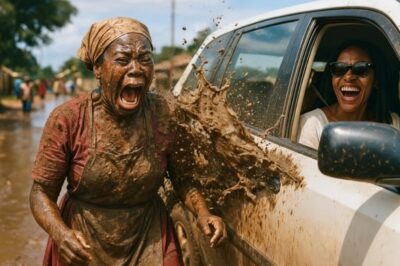 Rica Mujer SALPICA LODO a Joven Limpiadora: Sin Sabe QUIÉN La Estaba Observando…