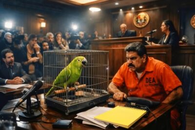 LLEVAN AL LORO MASCOTA A JUICIO Y SU TESTIMONIO HACE TEMBLAR AL JURADO…