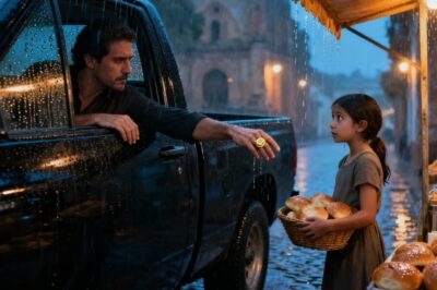 Una niña vendiendo pan ve un anillo en la mano de un millonario… y detrás hay una historia tan conmovedora que llenará tu corazón