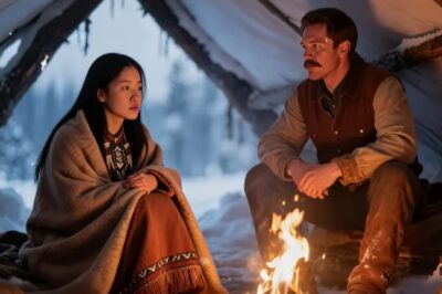 “Hace frío, y aquí solo estamos los dos, no tenemos otra opción que…” dijo la mujer apache temblando