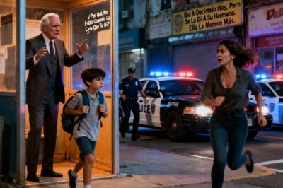 Mi Abuelo Multimillonario Me Vio Entrando Y Saliendo De Un Refugio Y Gritó: “¿Por Qué No Estás Usando La Casa Que Te Di?” Yo No Tenía Ni Idea. Entonces Mi Mamá Entró En Pánico Y Dijo: “Iba A Decírtelo Hoy, Pero Se La Di A Su Hermana. Ella La Merece Más.” Treinta Minutos Después, Llegaron Los Coches De La Policía