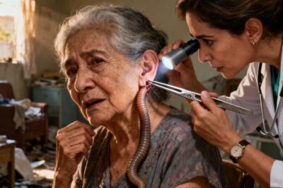 La Abuela se rascaba la oreja HASTA SANGRAR — Médica miró dentro y sacó un GUSANO GIGANTE