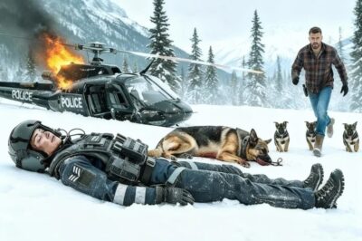 Abandonaron a una piloto y a su perro herido en una tormenta de nieve: lo que hizo una veterana…