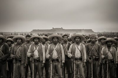 La batalla de Puebla, donde Lorencez un general Frances casi invencible, aprendió a perder y retroceder…