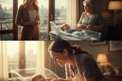 NADIE QUERÍA CUIDAR AL BEBÉ MILLONARIO TETRAPLÉJICO… HASTA QUE APARECIÓ UNA LIMPIADORA POBRE