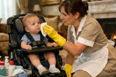 NADIE QUERÍA CUIDAR AL BEBÉ MILLONARIO TETRAPLÉJICO… HASTA QUE APARECIÓ UNA LIMPIADORA POBRE