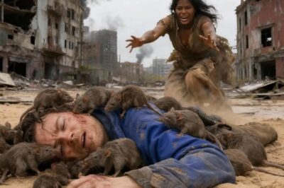 MUJER POBRE VE A MILLONARIO INCONSCIENTE RODEADO DE RATAS… Y LO QUE HACE LO CAMBIA TODO