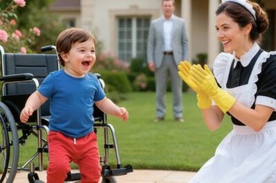 El Bebé del Millonario No Podía Caminar… Hasta que la Nueva Criada Provocó un Giro Impactante