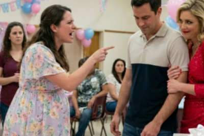 La mejor amiga de mi esposo se apodera de mi baby shower y organiza una fiesta para ella y mi esposo, pero hoy yo…