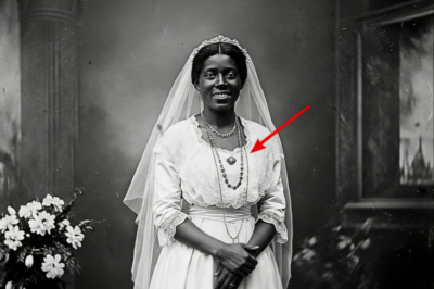 Retrato de novia inquietante de 1904: El collar que esconde un oscuro secreto