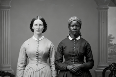 Este retrato del siglo XIX era común y corriente… hasta que te acercas y ves la verdad