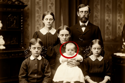 El retrato familiar de 1888 parece normal, hasta que los historiadores se centran en el niño