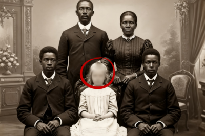  This 1899 family portrait was restored, and a secret was only revealed now