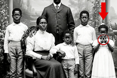 Era solo una foto familiar, pero mira de cerca las manos de uno de los niños