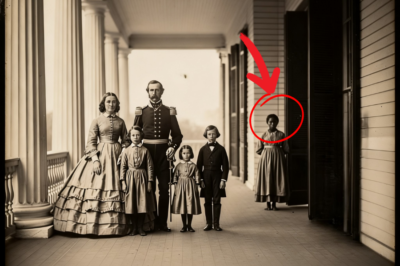 Los expertos ampliaron la foto de 1860 y vieron lo que la niña esclavizada escondía detrás de su espalda.