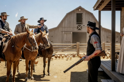 La banda se rió del débil protector de la viuda… pero palideció al ver la marca del Ranger de Texas