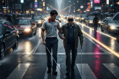 AYUDÓ A UN ANCIANO CIEGO Y PERDIÓ SU EMPLEO… LA NIETA MILLONARIA LO CAMBIA TODO