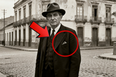 Parecía la foto de un hombre tranquilo — hasta ampliar el dibujo extraño en su bolsillo