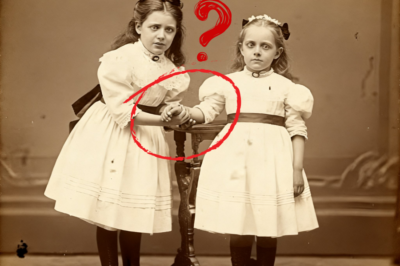 Esta foto de 1888 de dos hermanas tomadas de la mano parece dulce, hasta que la restauración revela una oscura verdad.