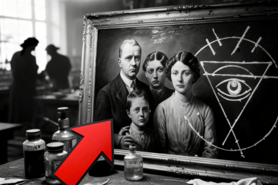 Durante la restauración del retrato de 1905, los historiadores encontraron un símbolo prohibido escondido en su marco.