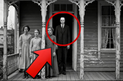 En 1904, la familia posa en el porche, hasta que el retrato muestra a alguien muerto que no estaba allí.