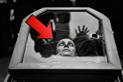 Un funeral en la frontera en 1882 parece tranquilo, hasta que se amplía el panel de vidrio del ataúd.