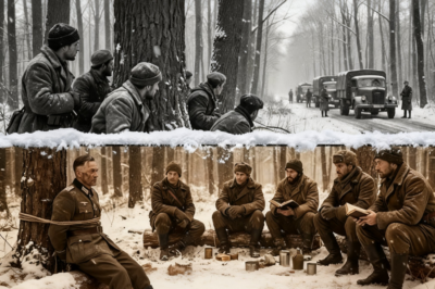 ¿Qué hicieron los soldados partisanos cuando un NAZI se negó a rendirse?